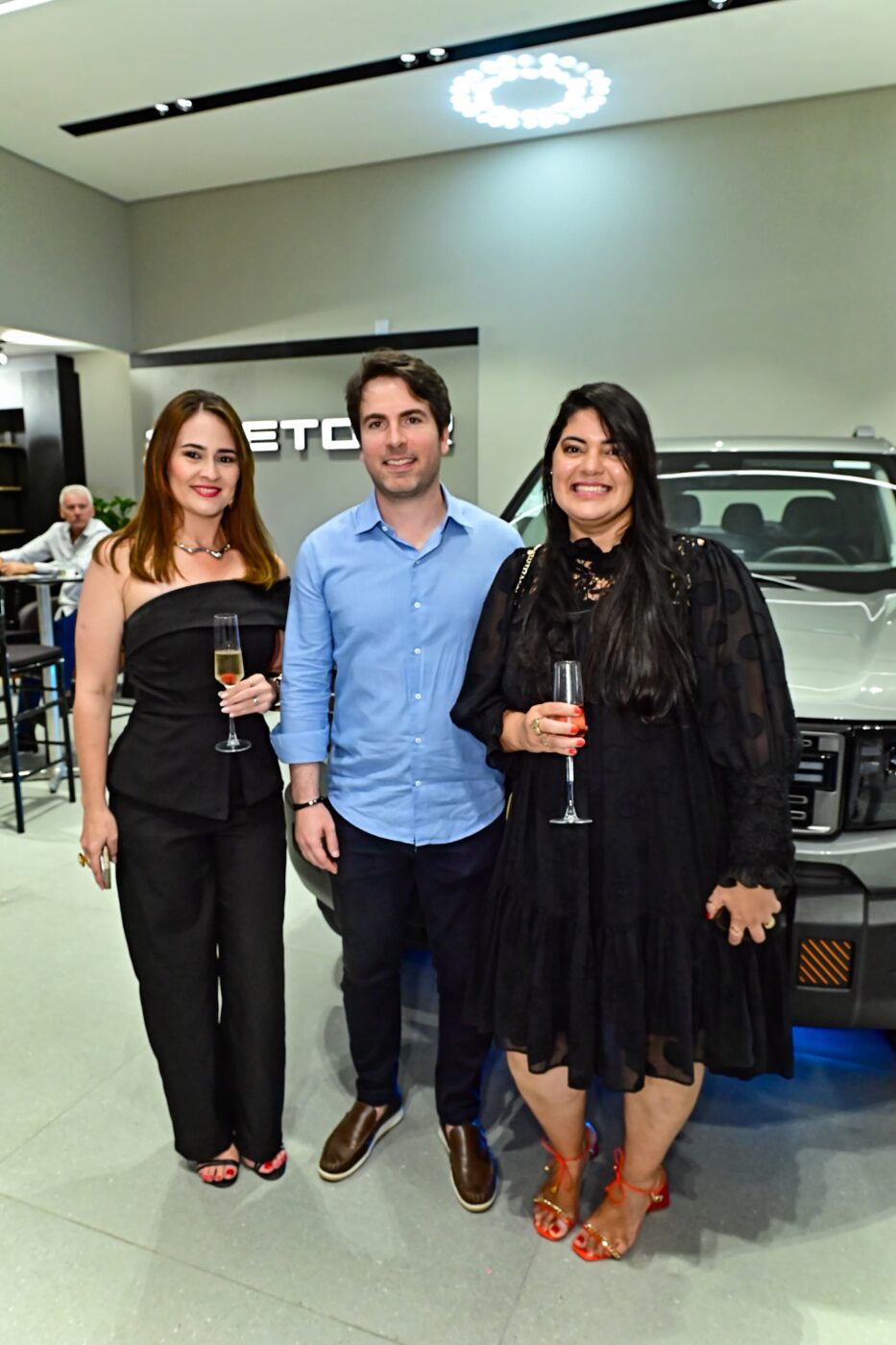 Ludjana Ramos, Diego Fraiz e Fabiana Ferreira