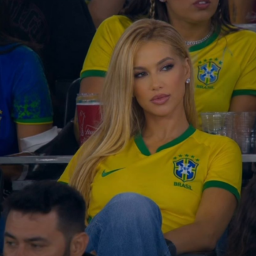 Virginia posta vídeo de trend com IA que a simula na Copa e brinca: ‘Quero ficar gata assim’