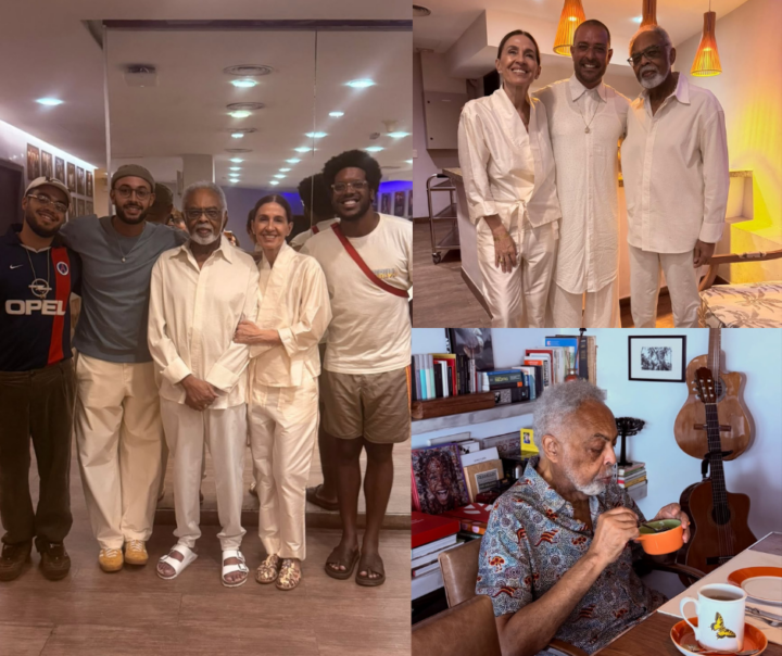 Entre viagens, música e família: Gilberto Gil compartilha ‘pitadas’ de abril nas redes