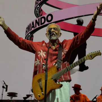 Globo transmite último show da turnê ‘Tempo Rei’, de Gilberto Gil; veja data