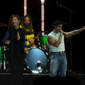 Jonas Brothers recebem Vanessa da Mata e cantam clássico “Boa Sorte/Good Luck” em São Paulo