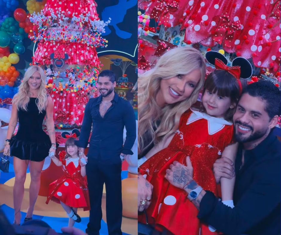 Maria Alice, filha de Virginia e Zé Felipe, celebra 5 anos com festa temática da Disney