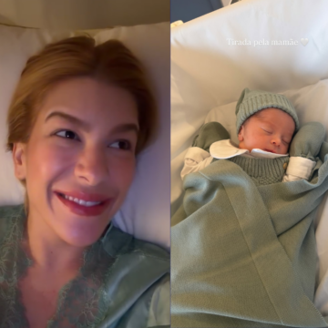 Após cesárea, Lore Improta agradece carinho dos fãs e fala sobre Levi: ‘É a coisa mais linda’
