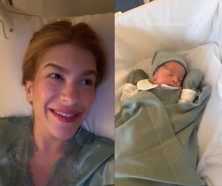 Após cesárea, Lore Improta agradece carinho dos fãs e fala sobre Levi: ‘É a coisa mais linda’