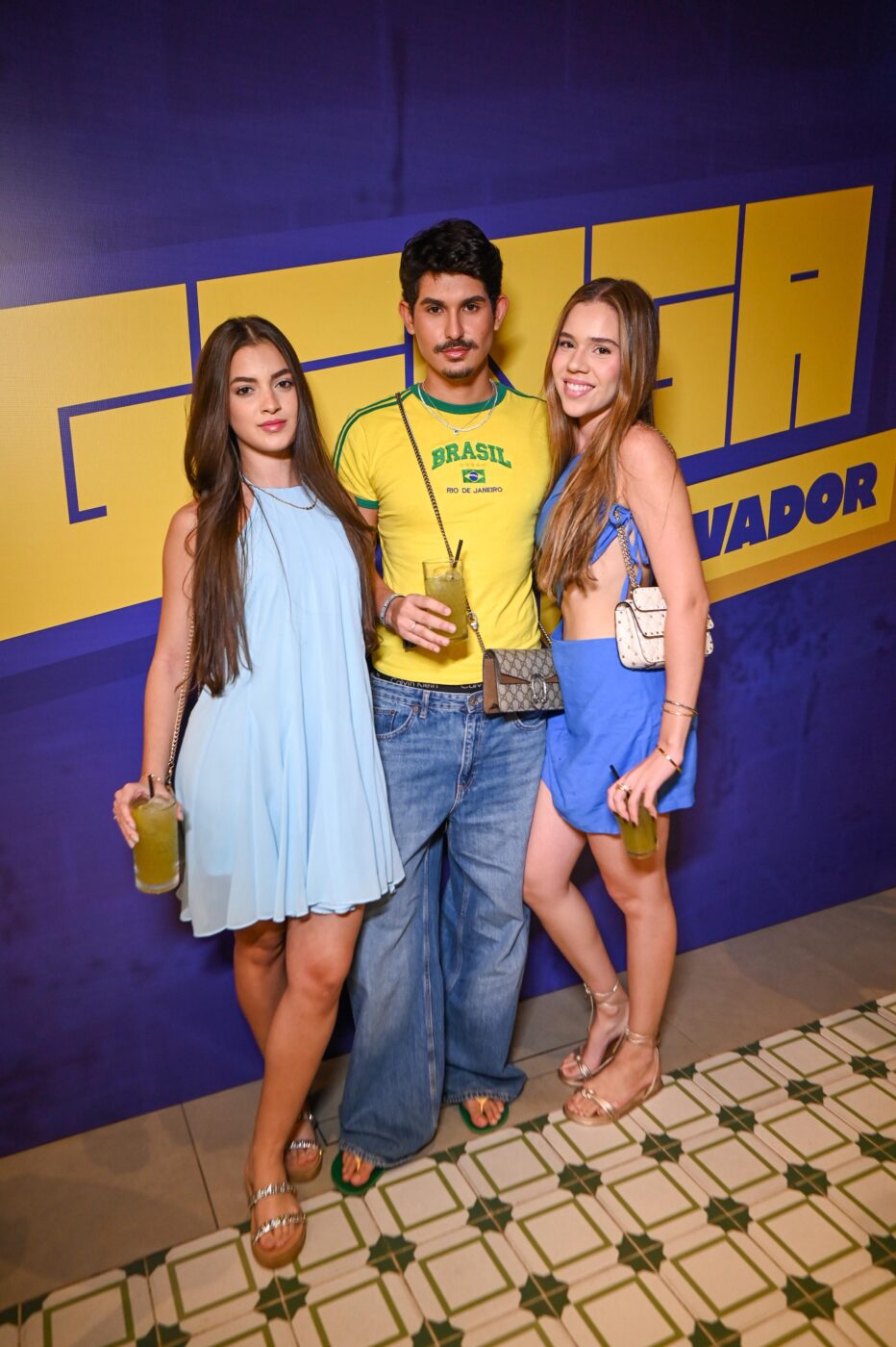 Letícia Aragão, Gabriel Marques e Kamilly Caires