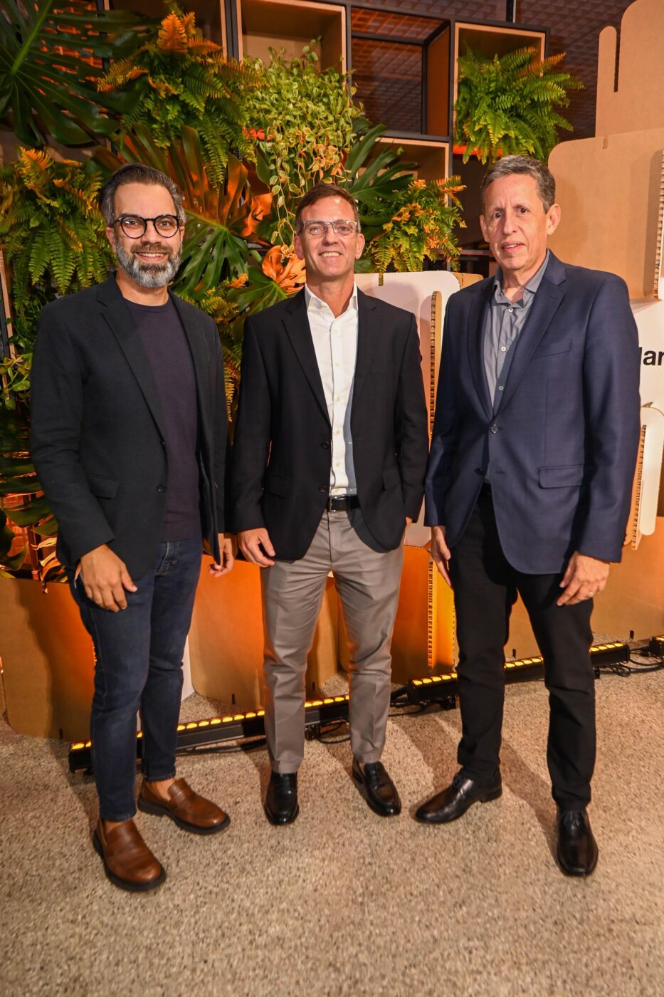 Bruno Portela, Marcos Machado e Guilherme Lopes 