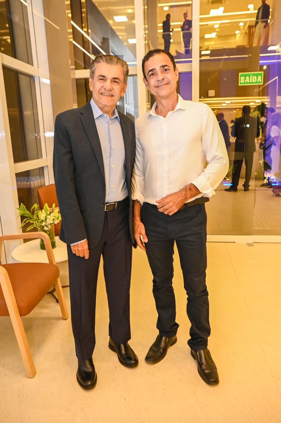 Luiz Prazeres e Emílio Cézar