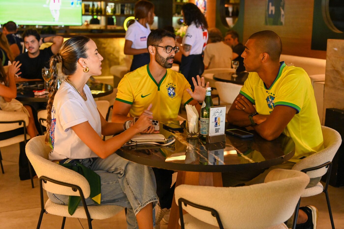 Evellyn Nóbrega, Felipe Pereira e Rafael Pereira