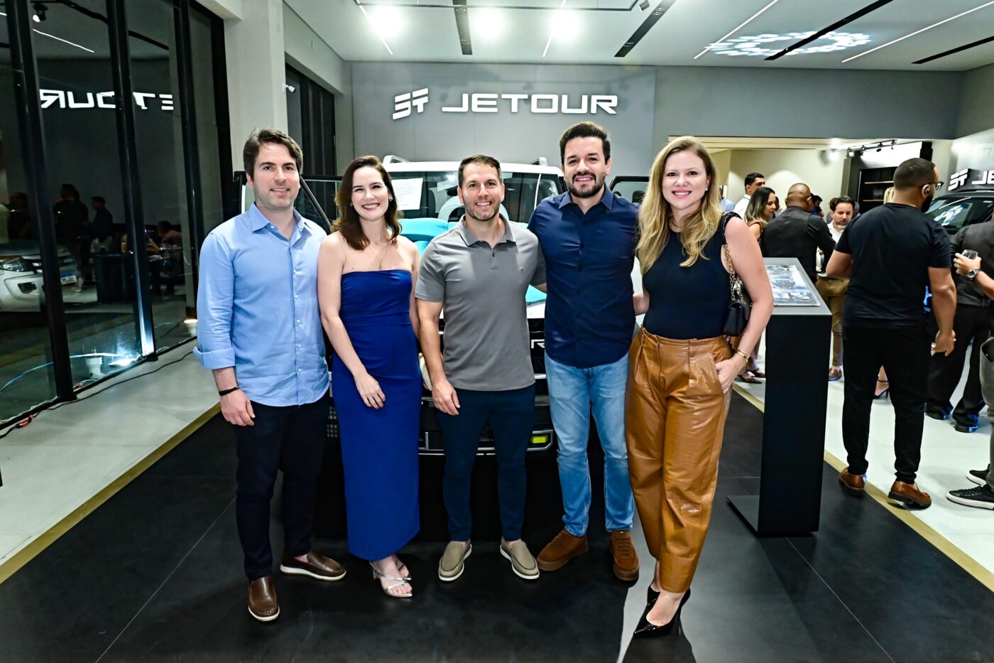 Diego Fraiz, Elisa Araújo, Felipe Fraiz, Leonardo Falcão e Cintia Schorr