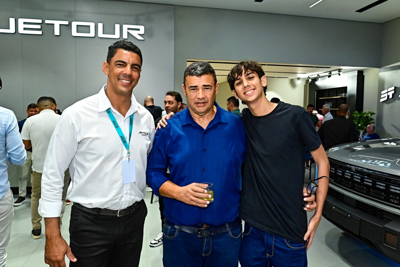 Vinícius Santos, Juarez Rosa e Marcos Dias