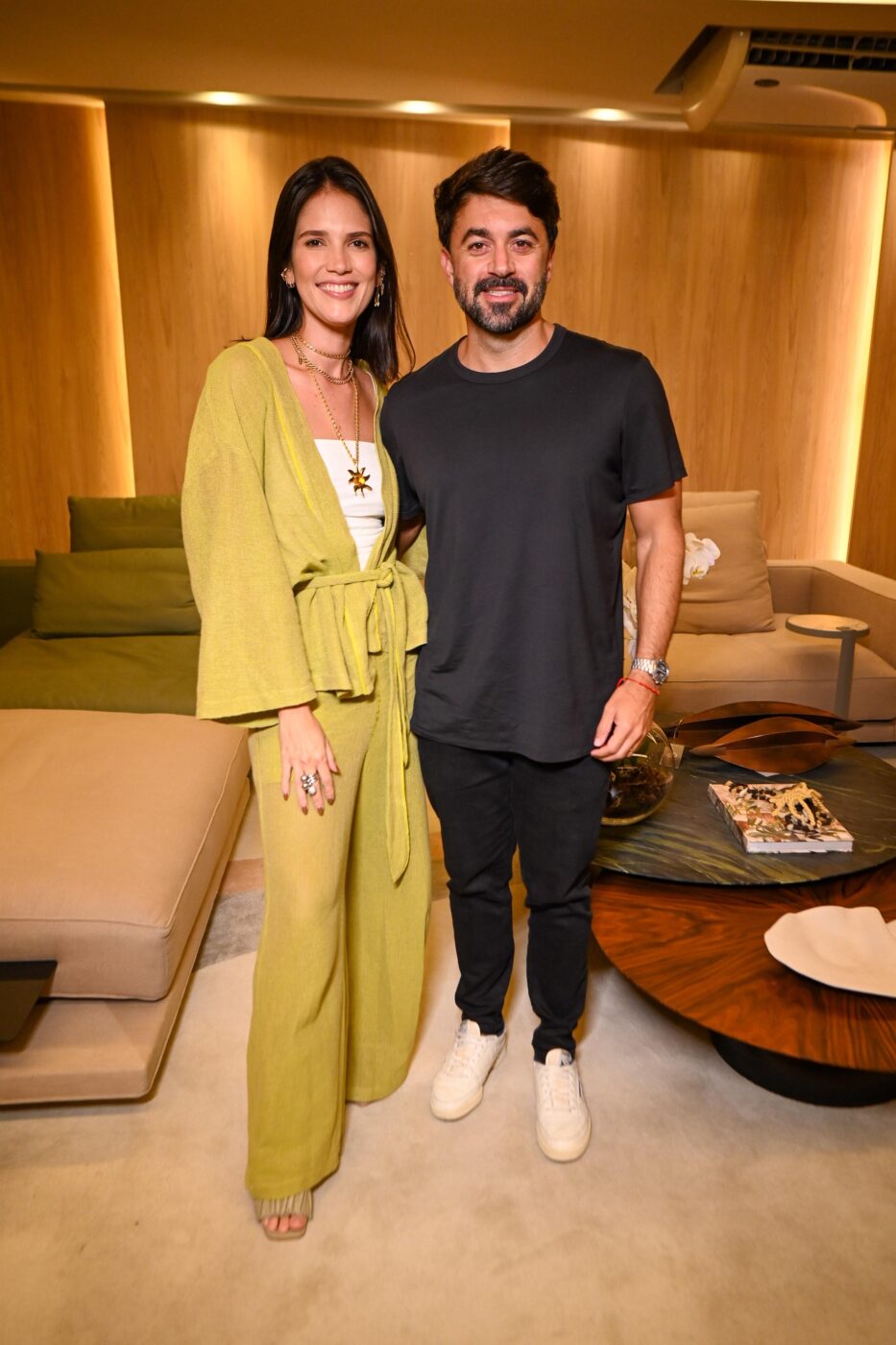 Lua Barros e Paulo Coelho