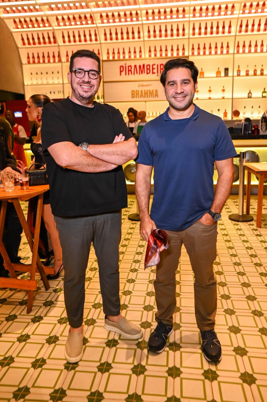 Cláudio Valverde e Gustavo Lessa