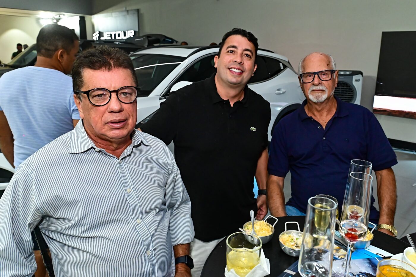 Jair Gomes Passos, Glaucio Dias e Urbano Rabelo