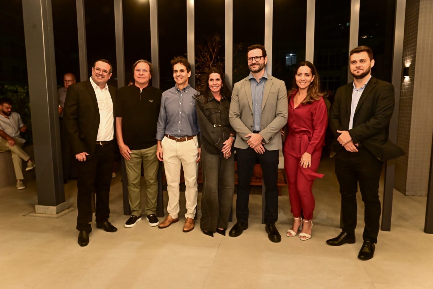 Allan Cunha, Gustavo Brito, Cláudio Cunha, Rosana Kauark, Marcelo Ferreira, Viviane Fonseca e Flávio Carballo