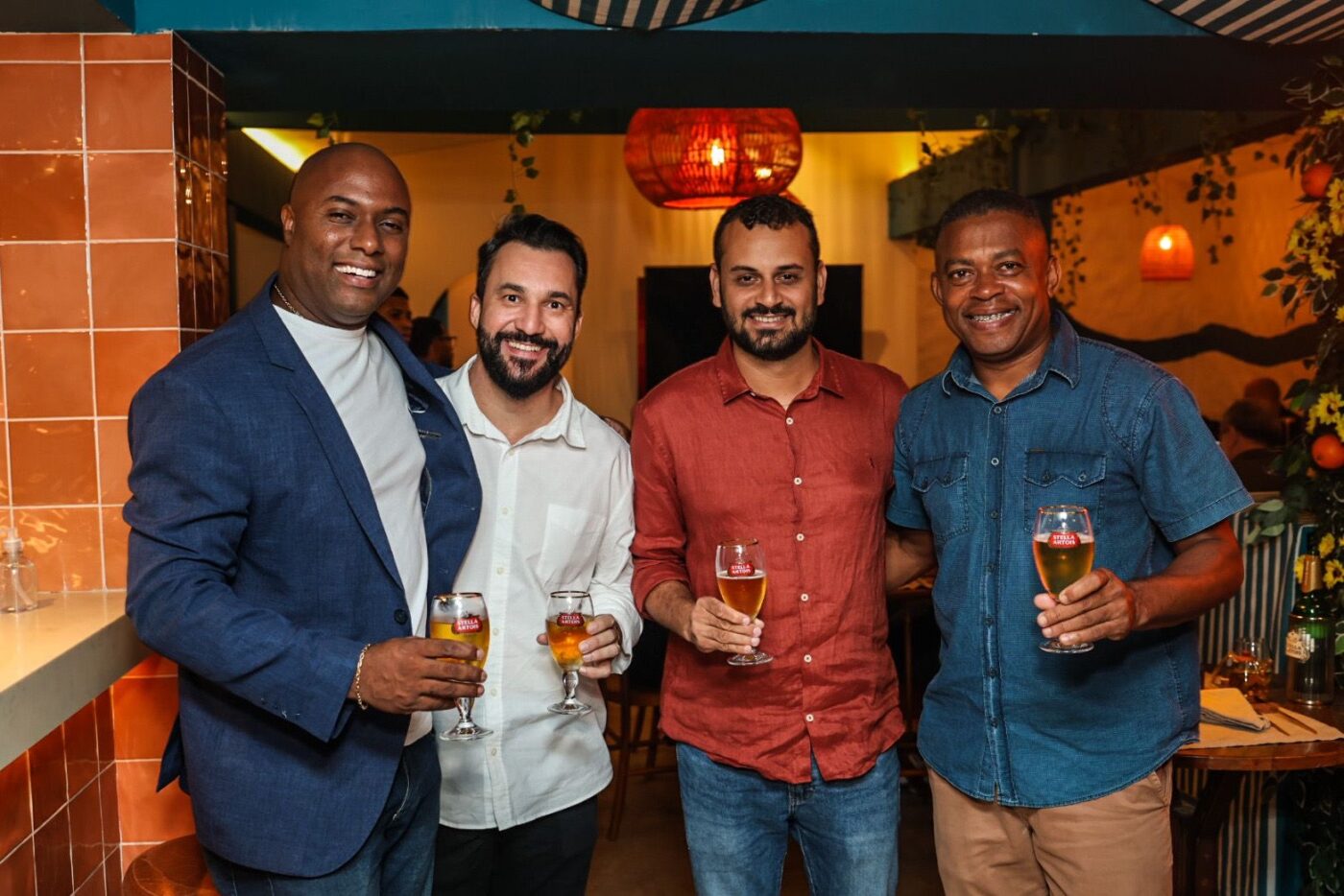 Leo Alonso, Sávio Andrade, Lucas Rodrigo e Mimi