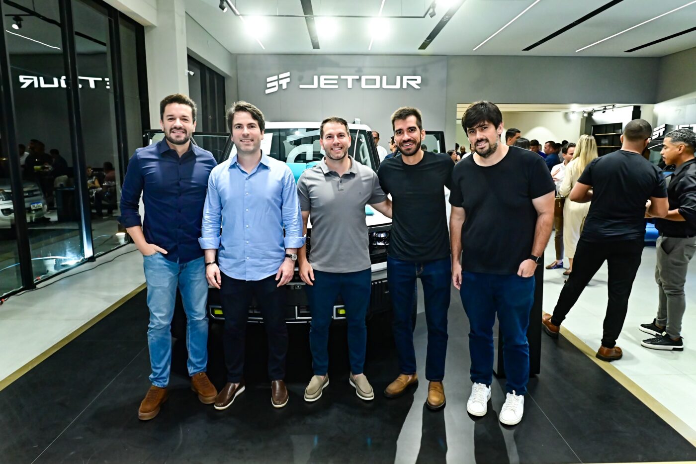 Leonardo Falcão, Diego, Felipe Fraiz, Eduardo Moreira e Arisvaldo Mota