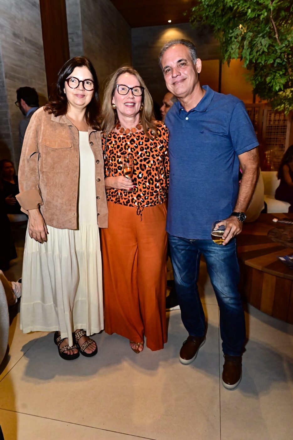 Carla Sacramento, Rosane Pessoa e André Figueira