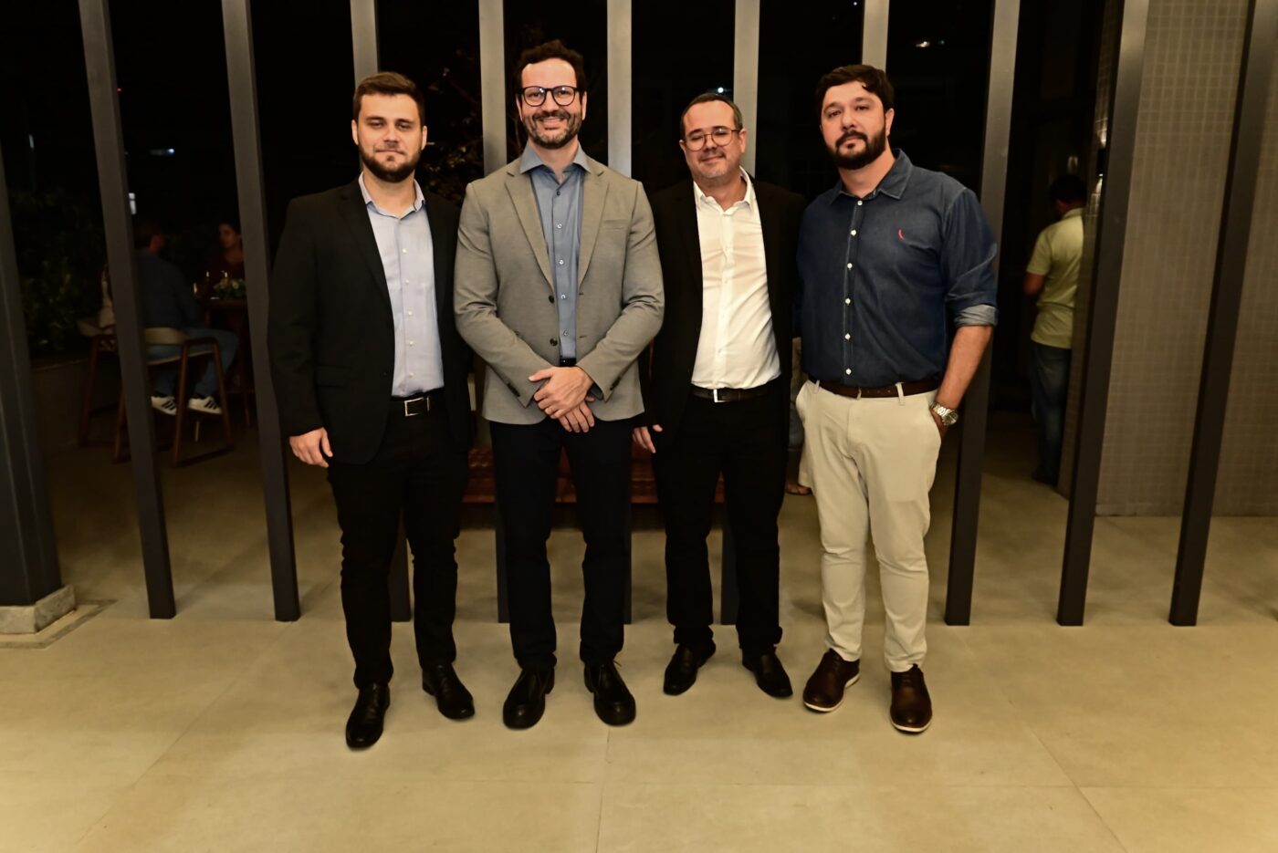 Flávio Carballo, Marcelo Ferreira, Allan Cunha e Adriano Vilas Boas