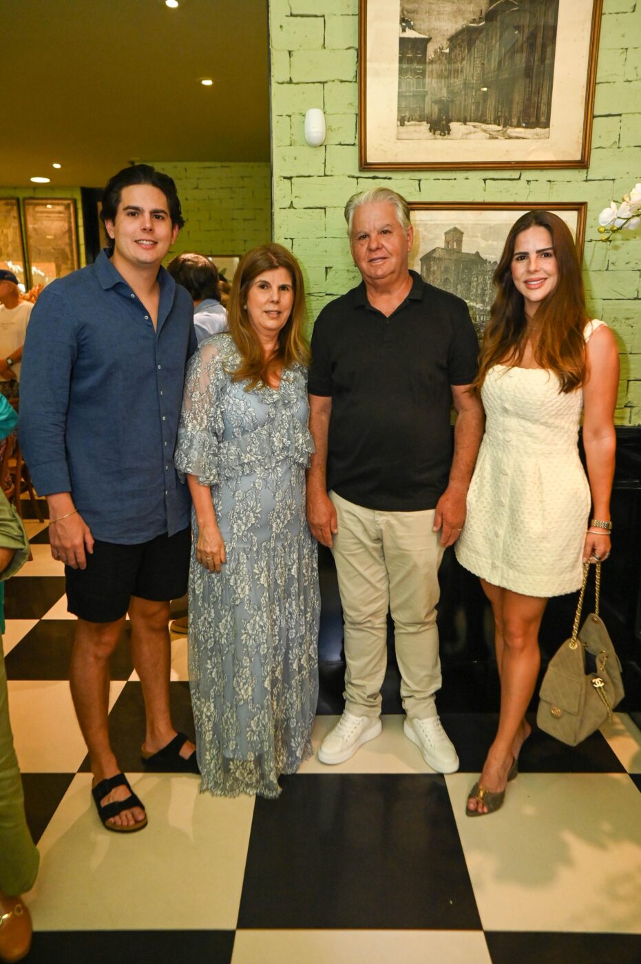 Rafael, Josete, Edmario e Thaís Leal
