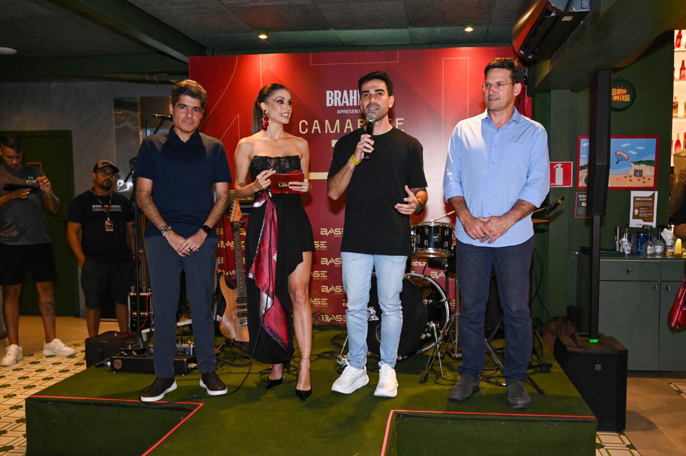 ACM Neto, Flávia Viana, Júnior Marabá e João Roma