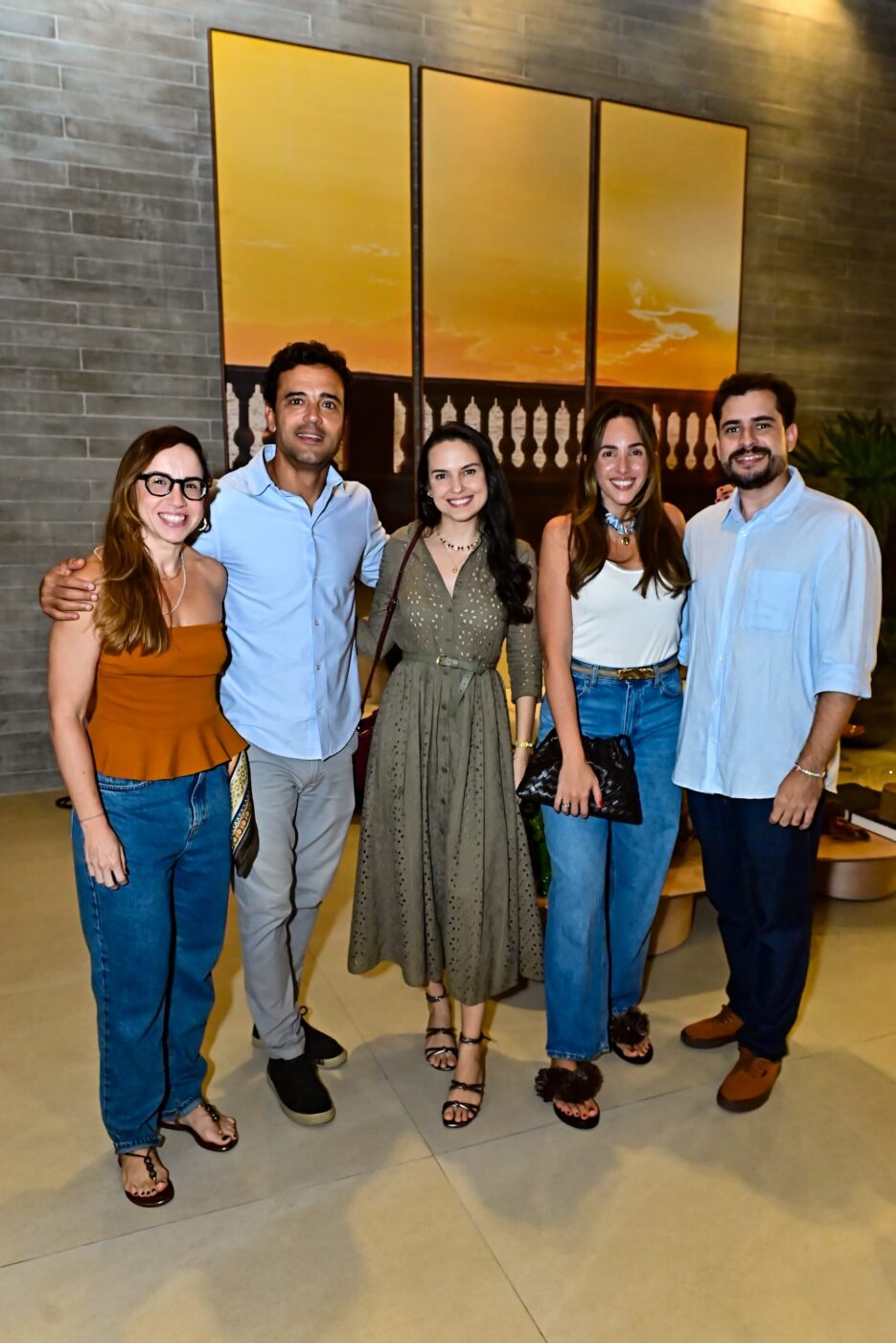 Thiara Marciel, Guido Ramos, Natália Tapioca, Anna Fernandes e Turambey Macedo