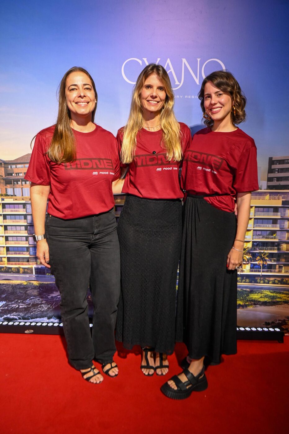 Alice Thomé Latorre, Tarcila Leal e Maria Eduarda Dubeux