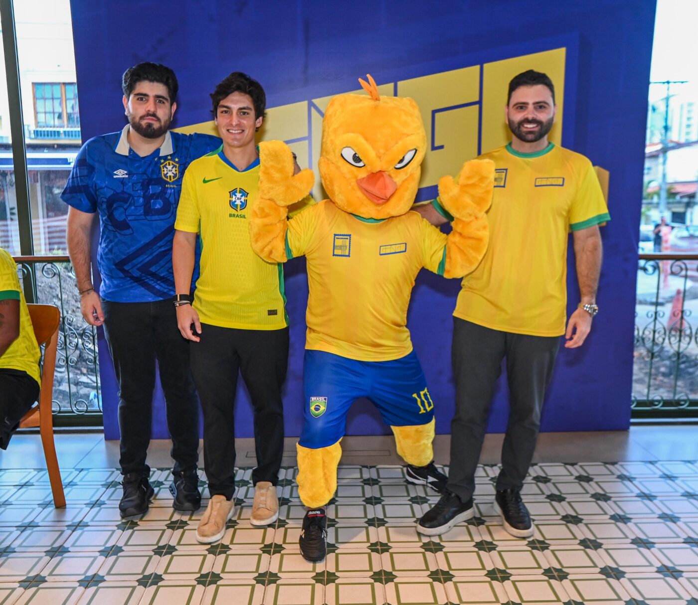 Marcelo Freire, João Gordilho, Canarinho e Eduardo Punzi