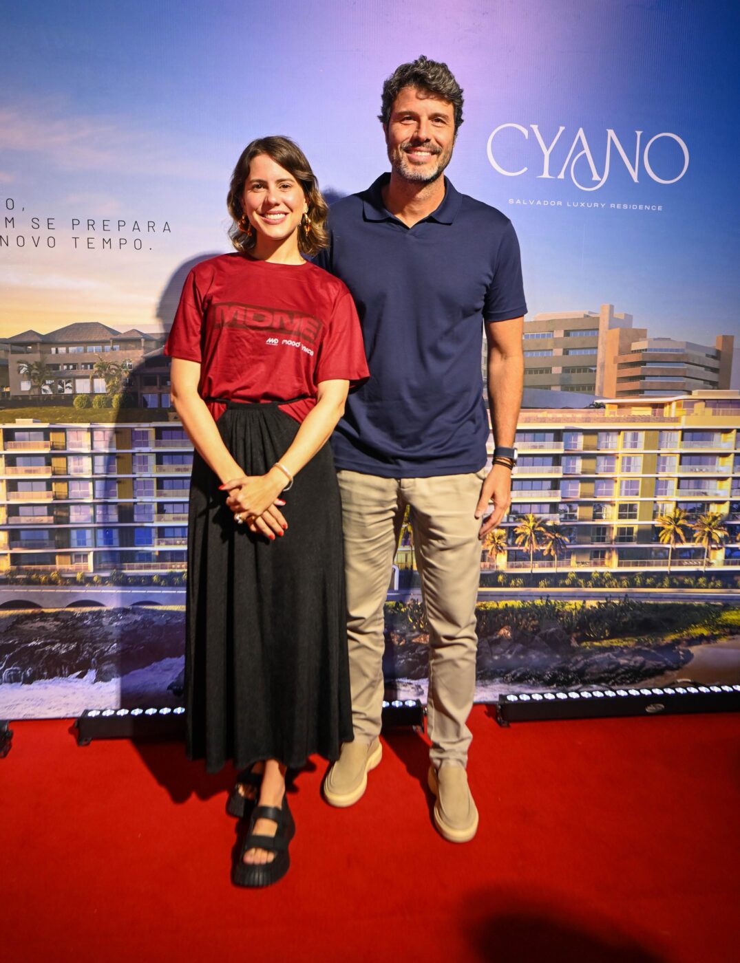 Maria Eduarda Dubeux e Tiago Martins
