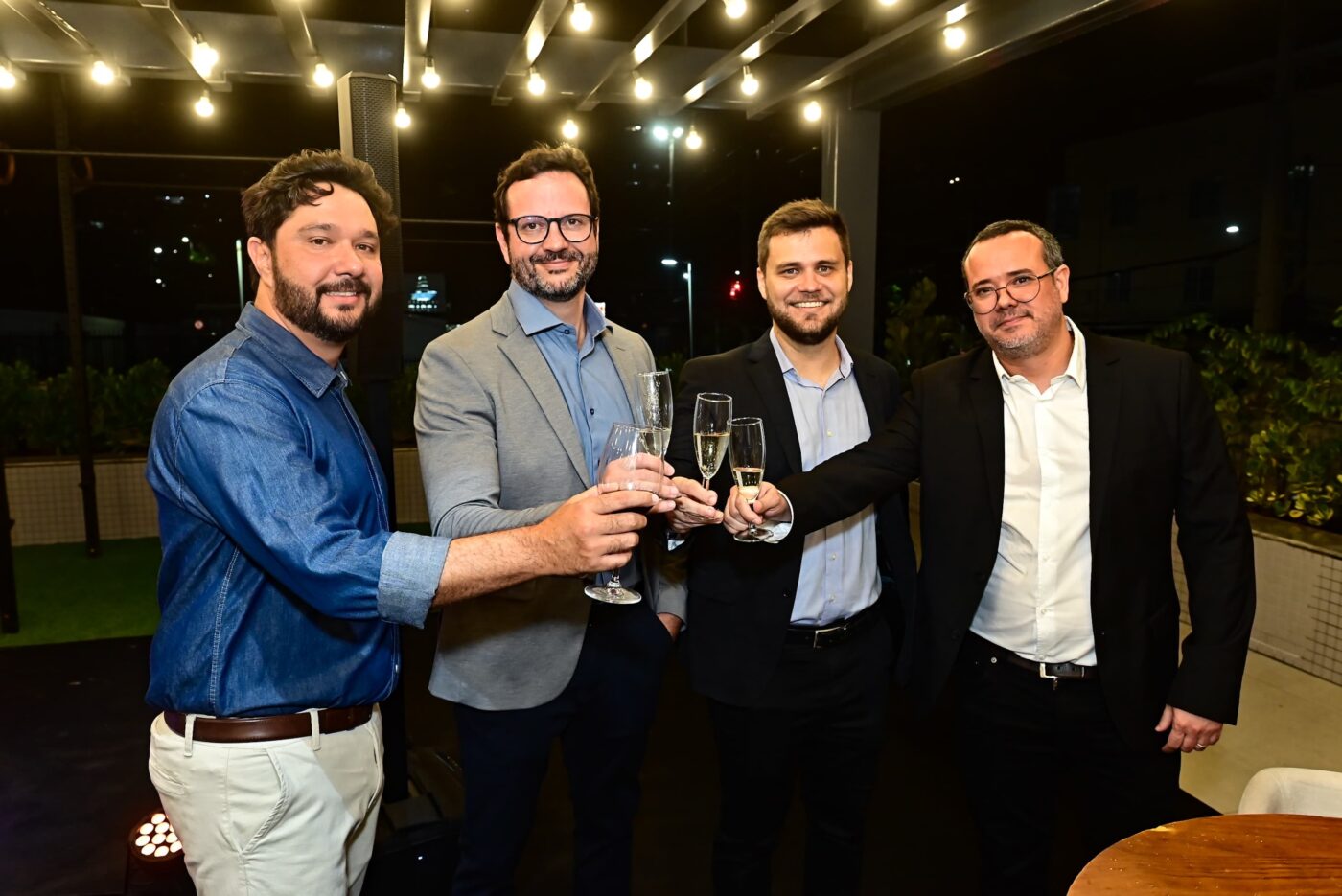 Adriano Vilas Boas, Marcelo Ferreira, Flávio Carballo e Allan Cunha