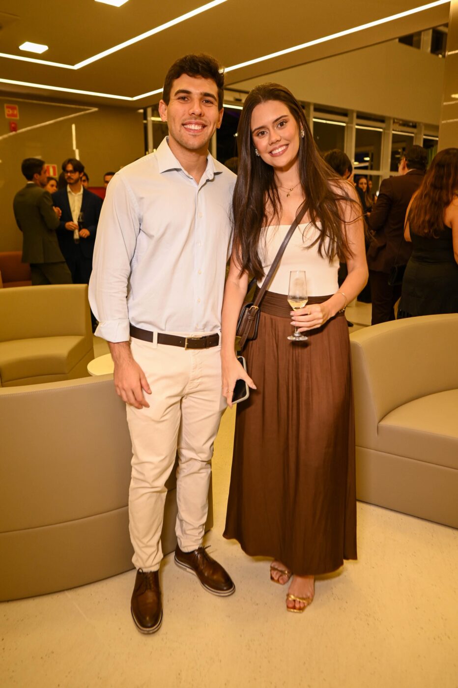 Leonardo Menezes e Maria Clara Sento Sé