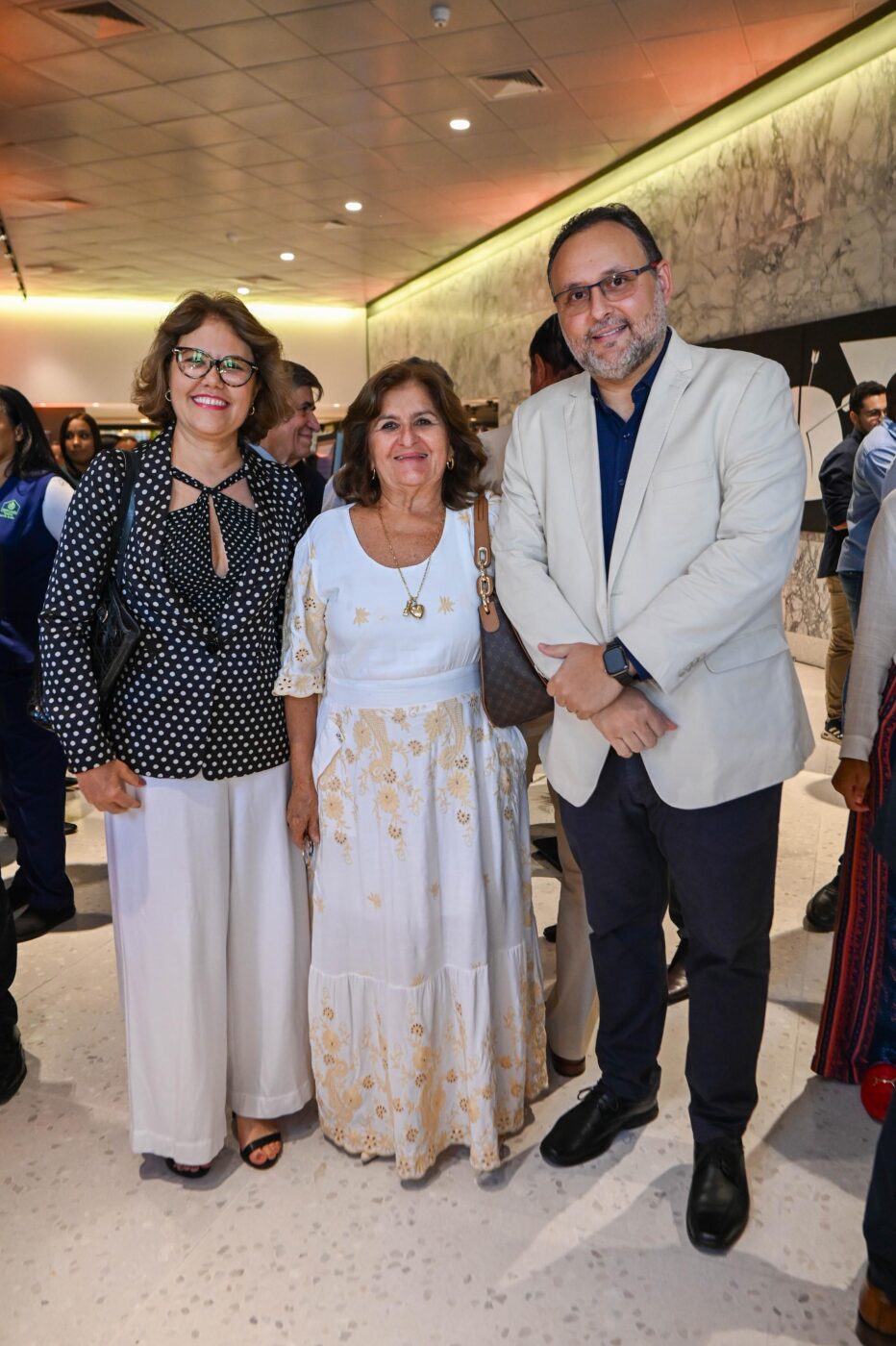 Soraia Dourado, Ieda Reis e Daniel Brandão