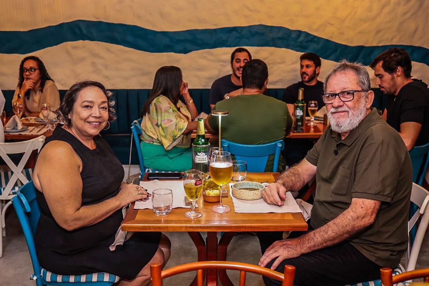Regina Antunes e Luiz Marzola