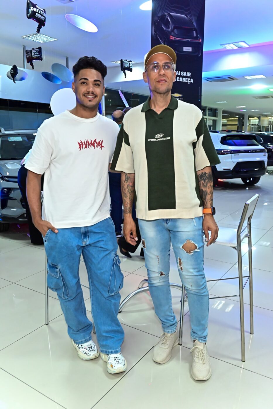 Deivison Salles e Rogério Menezes