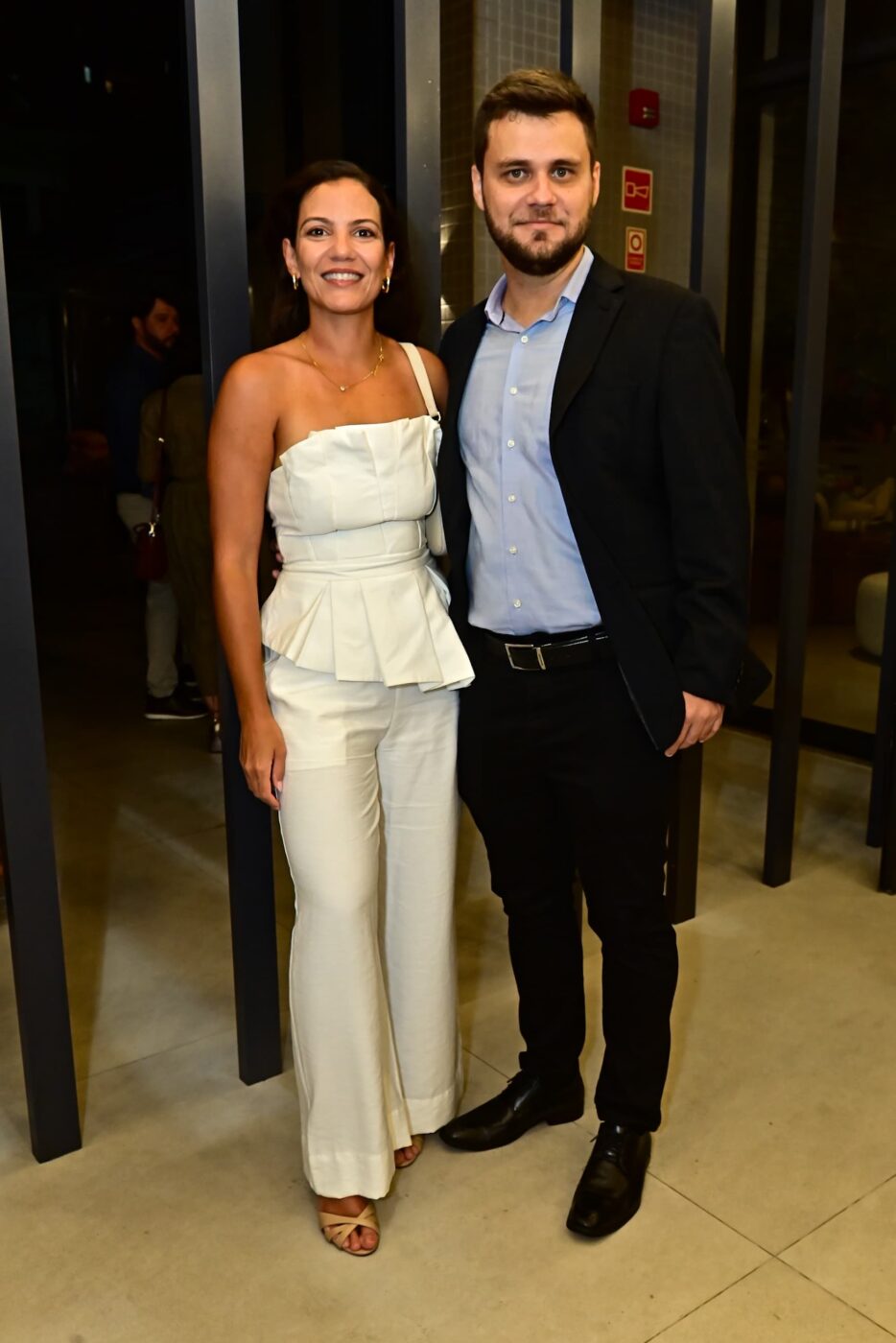 Clara Fernandes e Flávio Carballo