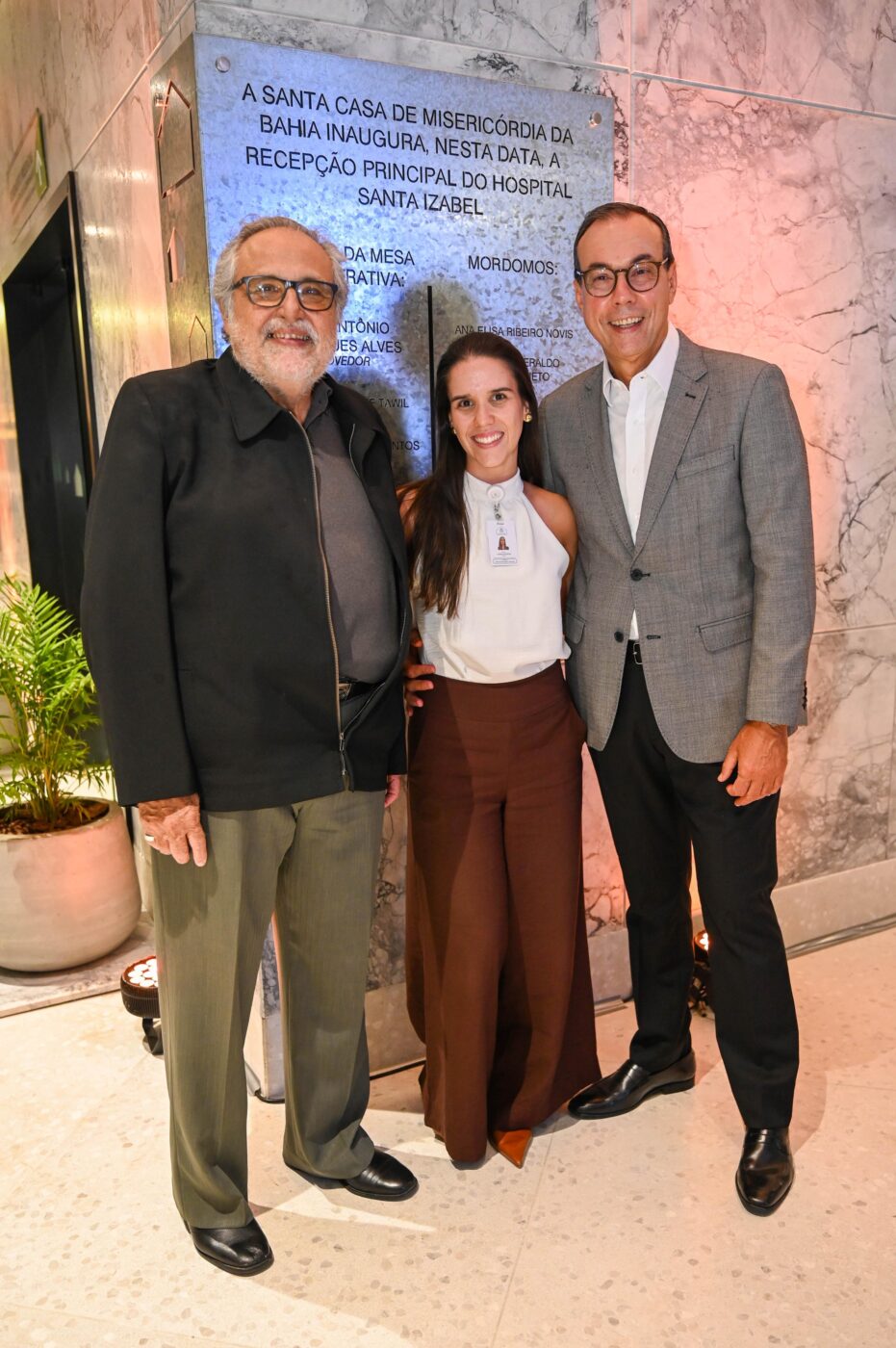 Luiz Humberto Carvalho, Camila Duran e José Antônio Rodrigues Alves
