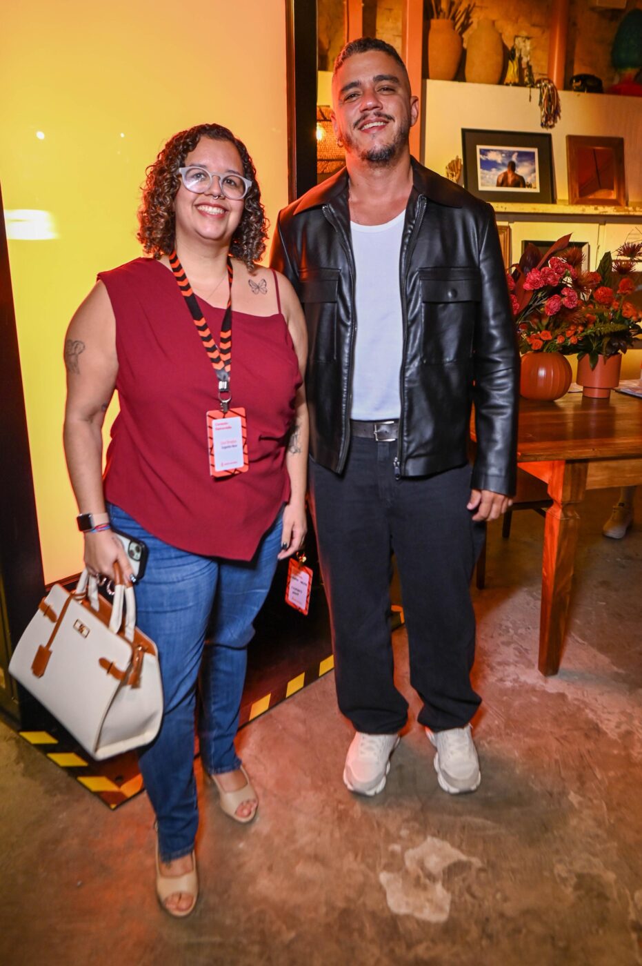 Lica Ornelas e Eduardo Mayer