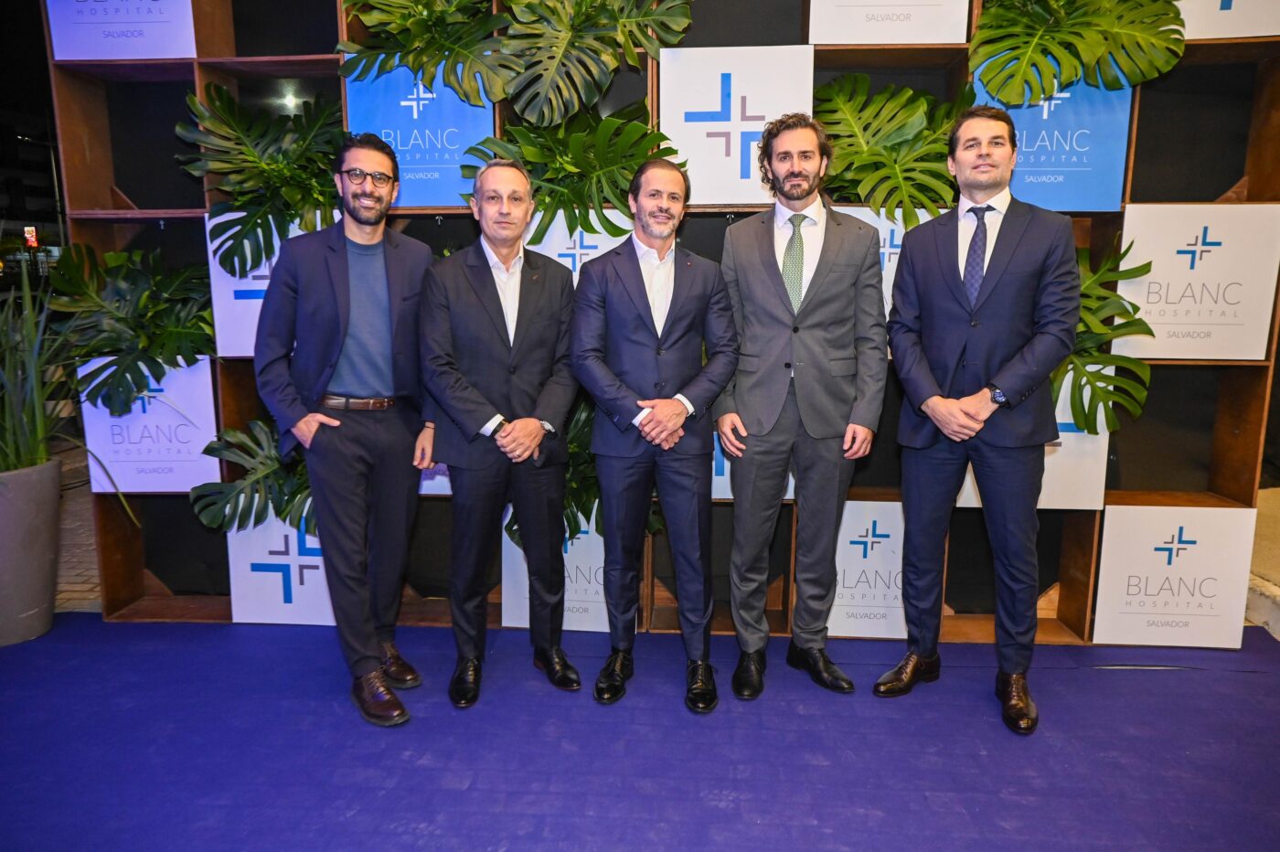Matheus Fabrício, Flávio Mendes, Rodrigo Wobeto, Charles Berres e Luis Felipe Ducati