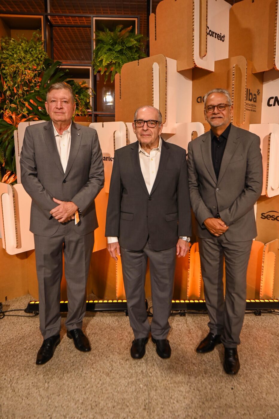 Aurélio Cardozo, ACM Júnior e Isaac Edington
