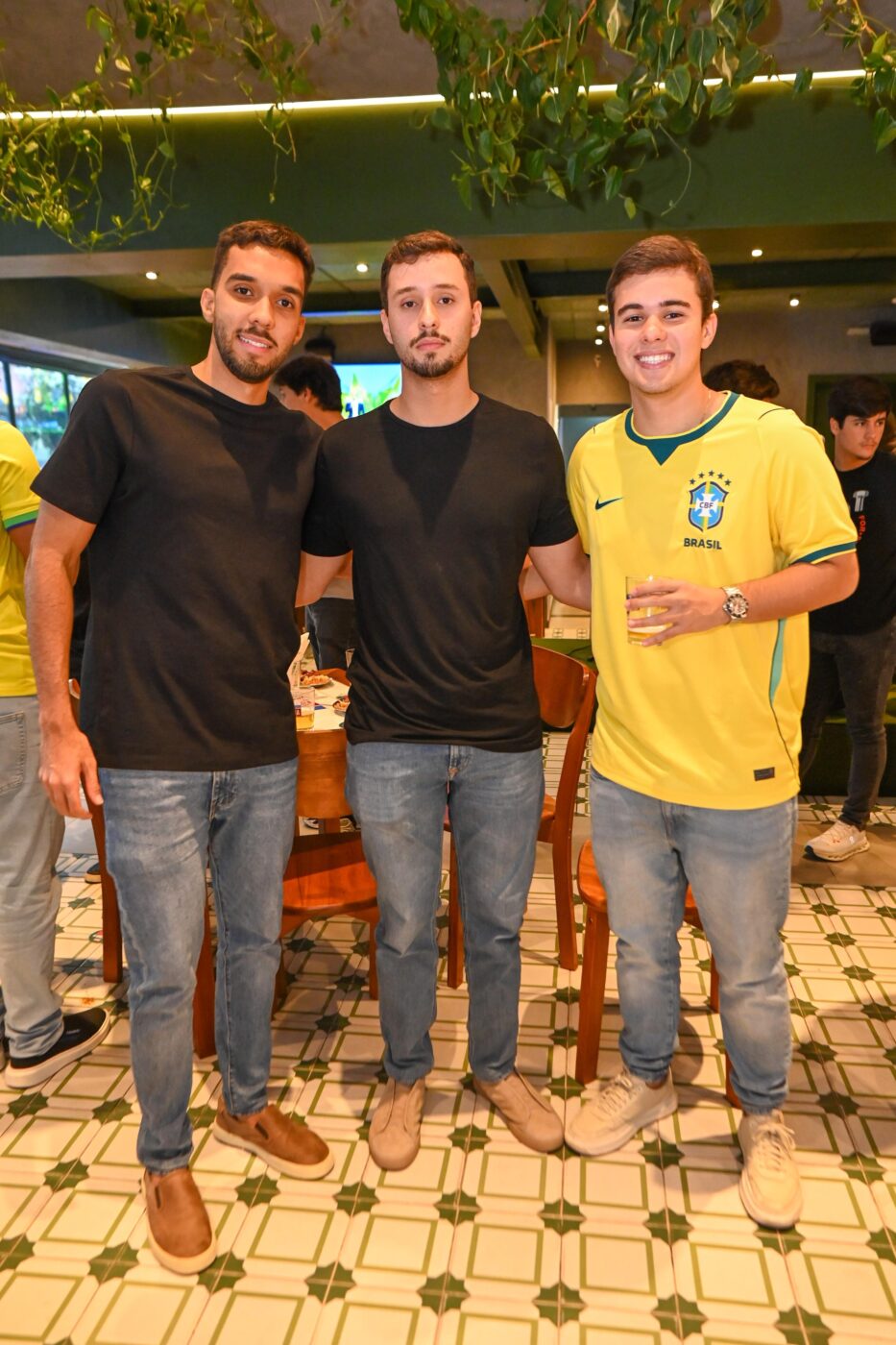 Guilherme Menezes, Pedro Aragão e Rafael Mascarenhas