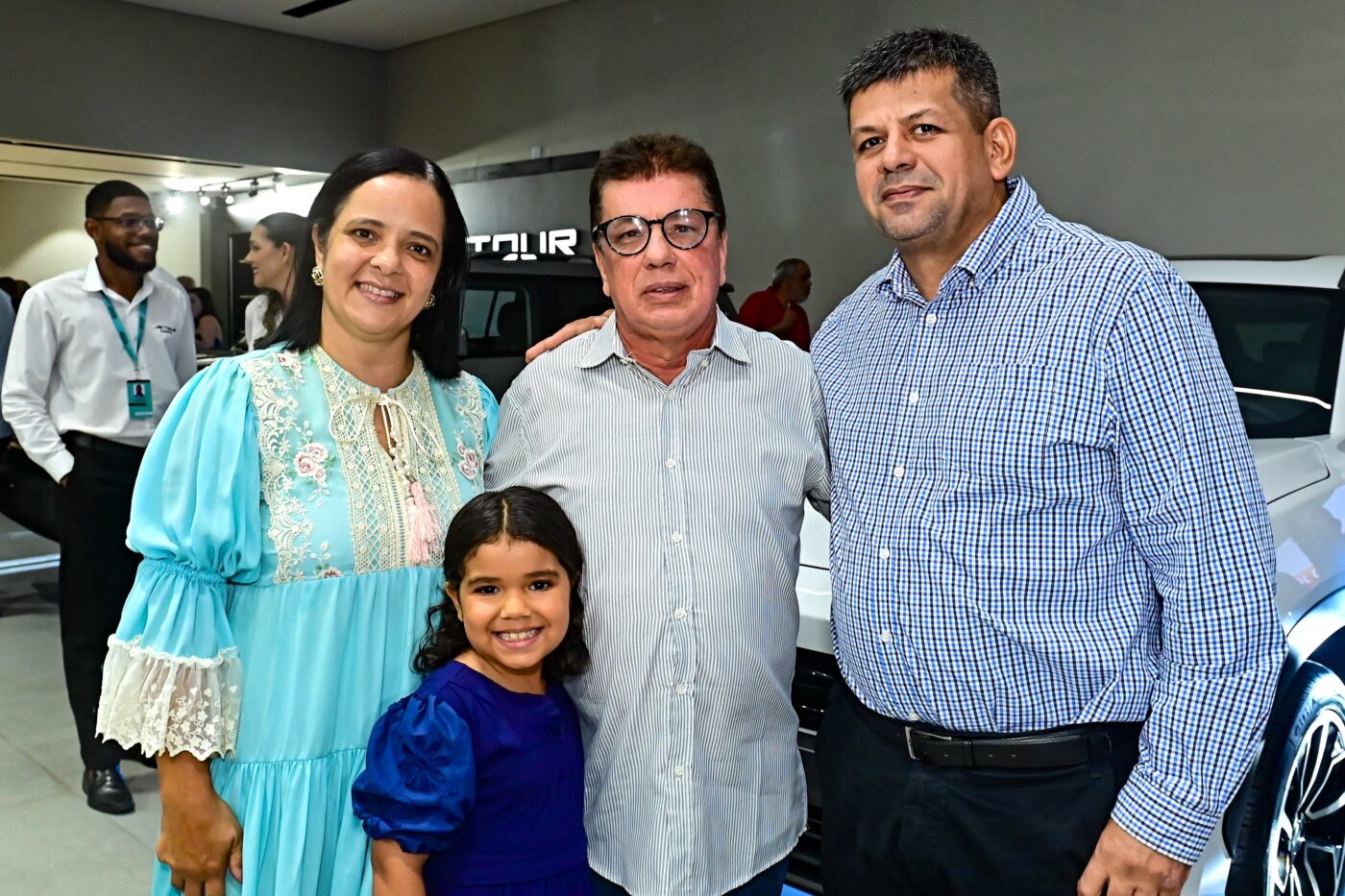 Joaneli Brandão, Isabela Passos, Jair Gomes Passos e Itamar Torres