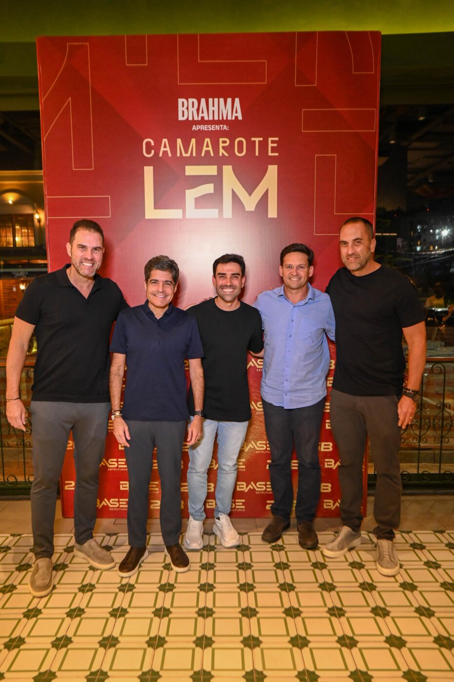 Binho Ulm, ACM Neto, Junior Marabá, João Roma e Gutto Ulm