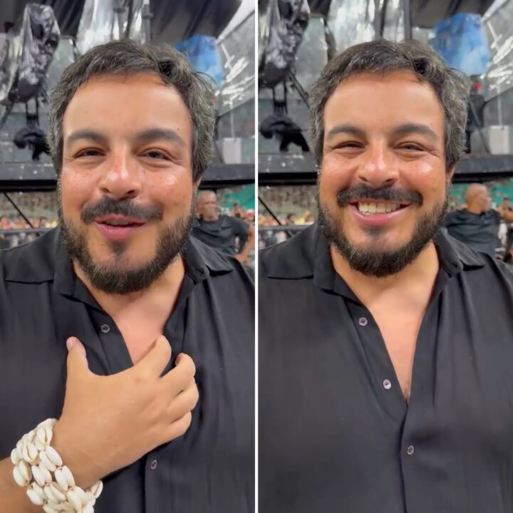 Luis Lobianco curte show de Djavan em Salvador: ‘Sou um homem de sorte’