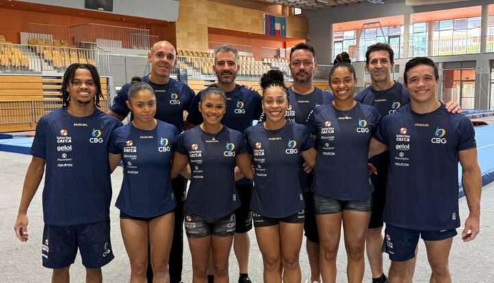 Seleção brasileira de Ginástica Artística aposta em jovens talentos em etapa de Copa do Mundo na Eslovênia