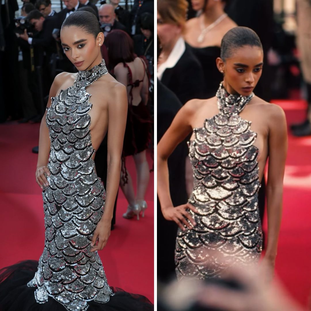 Conheça Camille Vitória, modelo baiana que chamou atenção no tapete vermelho de Cannes