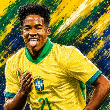 Endrick celebra primeira convocação para a Copa do Mundo: ‘Agora é representar’