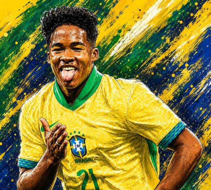 Endrick celebra primeira convocação para a Copa do Mundo: ‘Agora é representar’