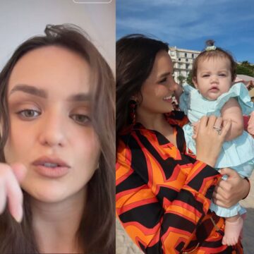 Rafa Kalimann relembra dificuldades na amamentação da filha: ‘Passei o primeiro mês superando as batalhas’