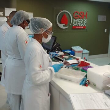 Estoques críticos: Banco de Sangue de Salvador reforça pedido de doações de tipos específicos