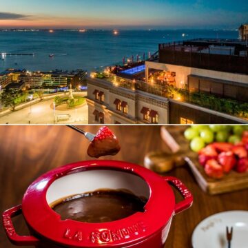 Rooftop do Fasano Salvador ganha experiência intimista com fondue e vista privilegiada