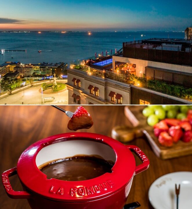 Rooftop do Fasano Salvador ganha experiência intimista com fondue e vista privilegiada